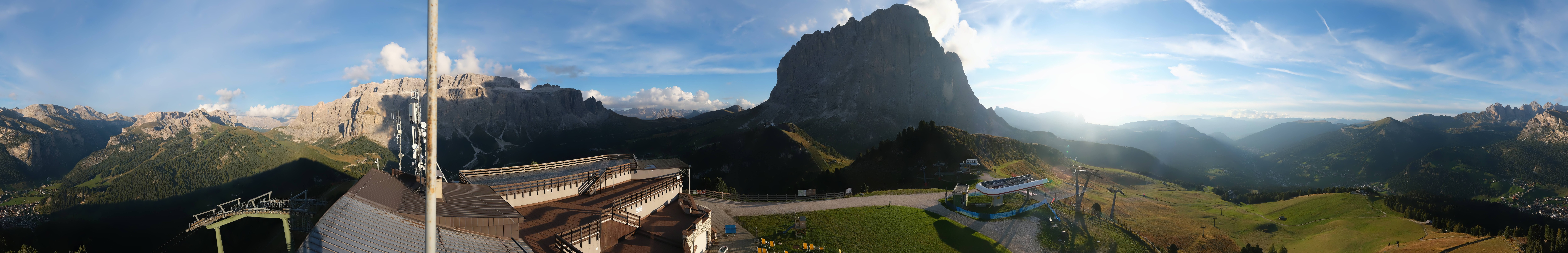 Archiv Foto Webcam Gröden: Ausblick Ciampinoi