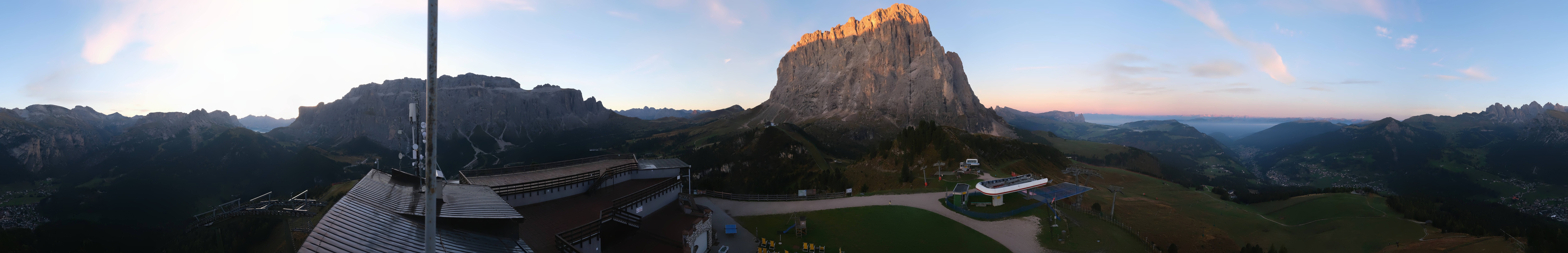 Archiv Foto Webcam Gröden: Ausblick Ciampinoi