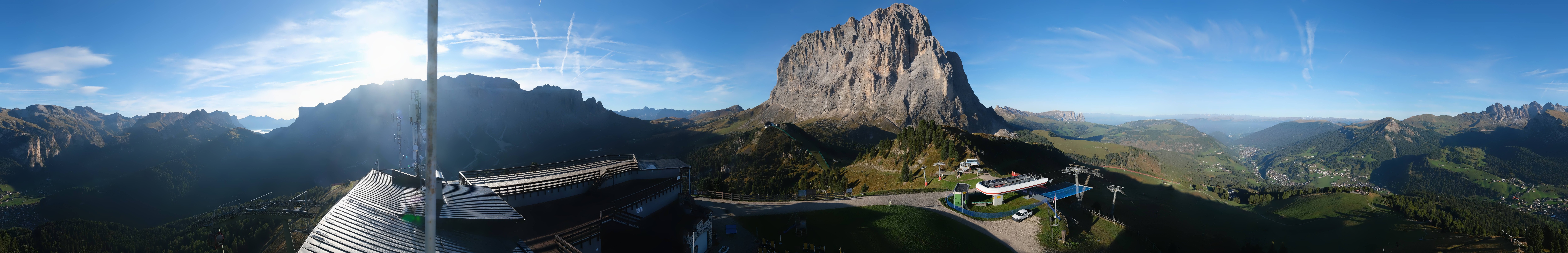 Archiv Foto Webcam Gröden: Ausblick Ciampinoi