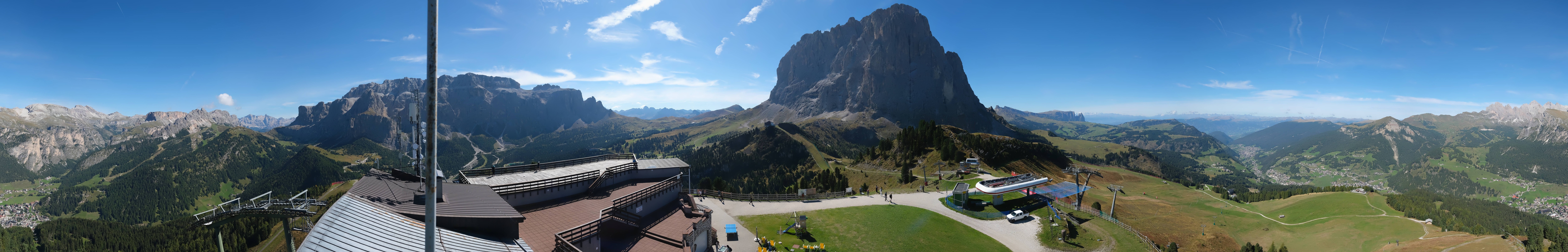 Archiv Foto Webcam Gröden: Ausblick Ciampinoi