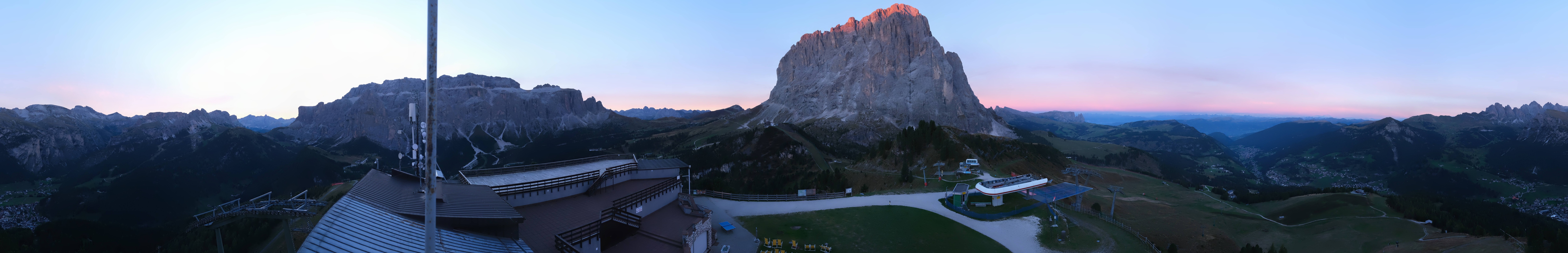 Archiv Foto Webcam Gröden: Ausblick Ciampinoi