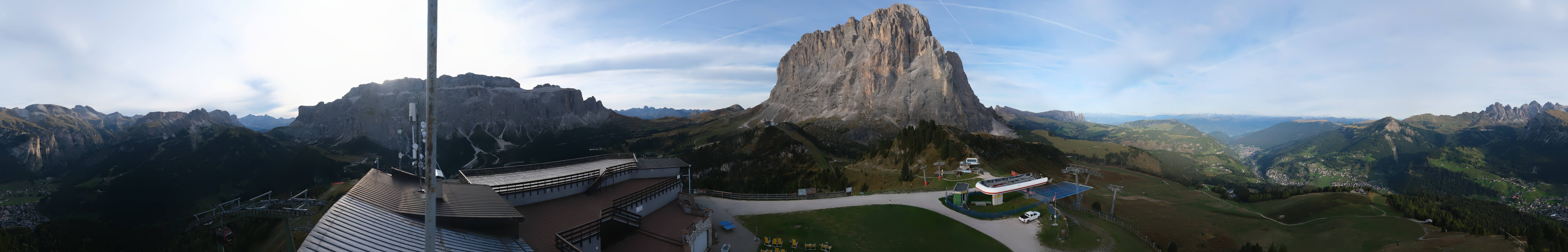 Archiv Foto Webcam Gröden: Ausblick Ciampinoi