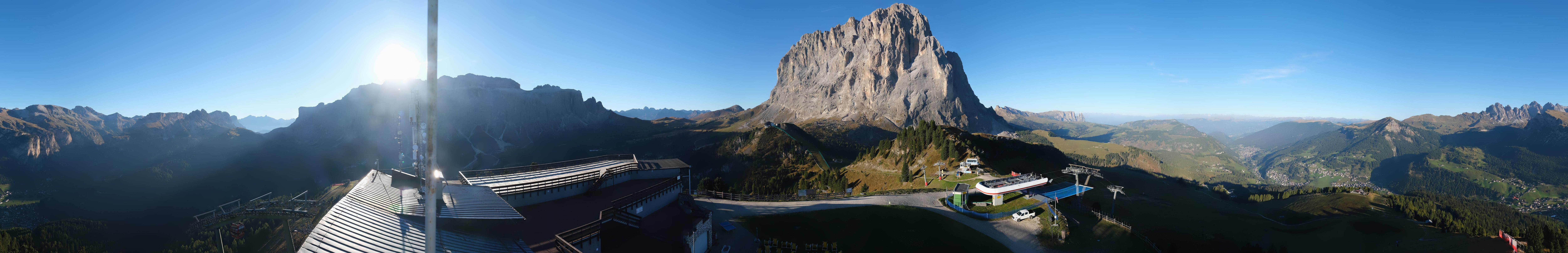 Archiv Foto Webcam Gröden: Ausblick Ciampinoi