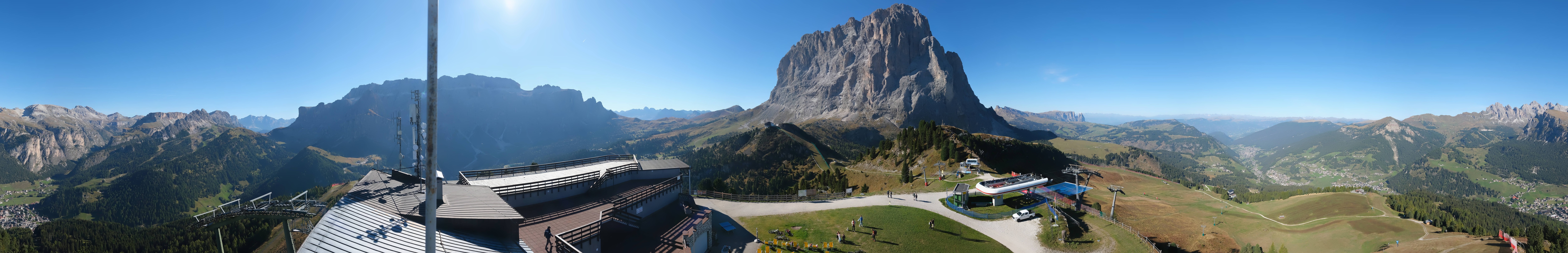 Archiv Foto Webcam Gröden: Ausblick Ciampinoi