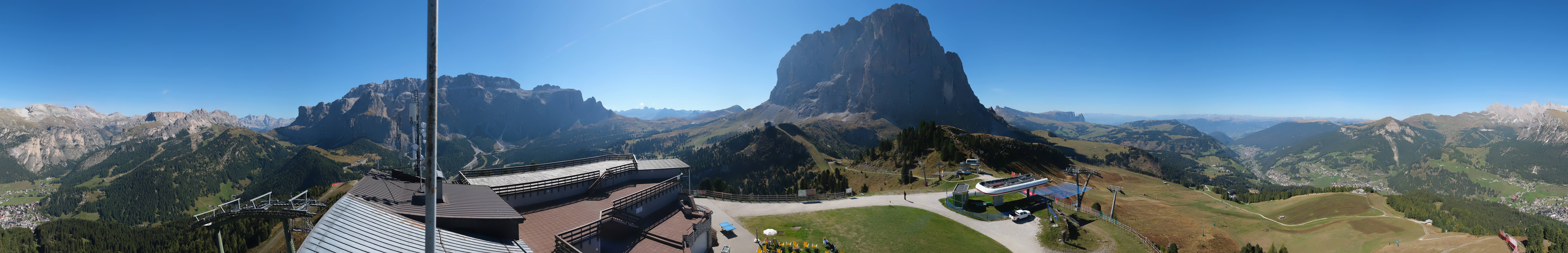 Archiv Foto Webcam Gröden: Ausblick Ciampinoi