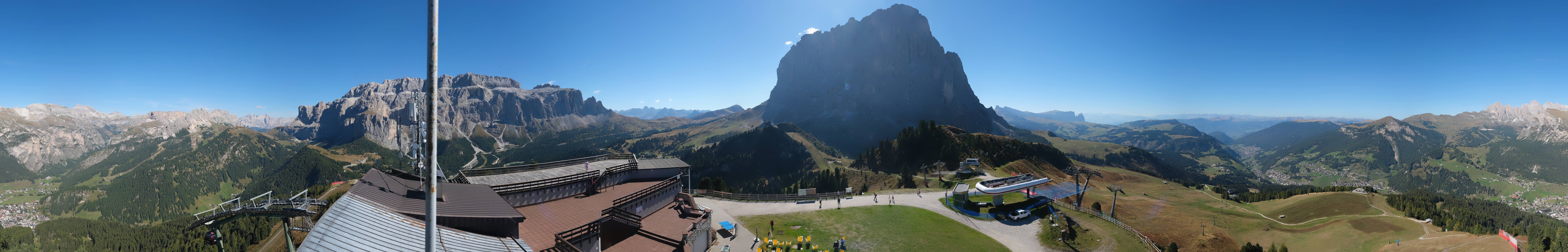 Archiv Foto Webcam Gröden: Ausblick Ciampinoi