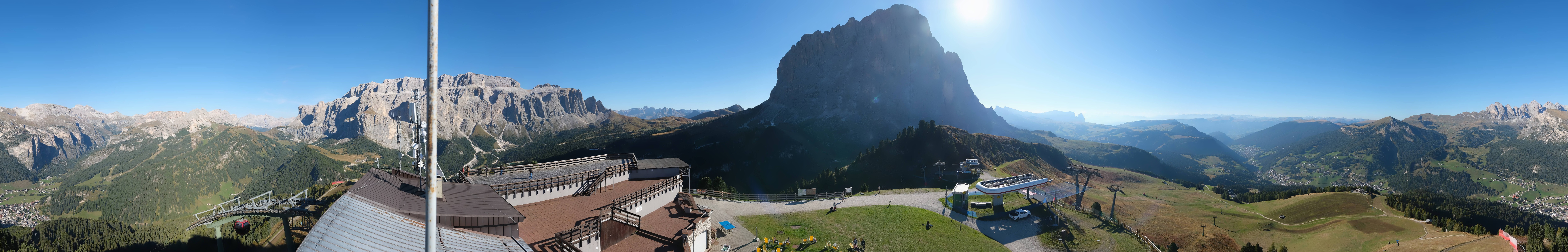 Archiv Foto Webcam Gröden: Ausblick Ciampinoi