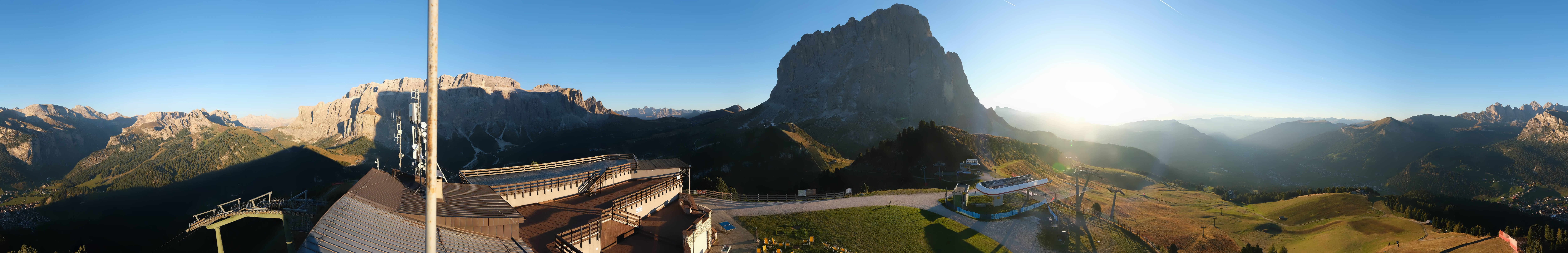 Archiv Foto Webcam Gröden: Ausblick Ciampinoi