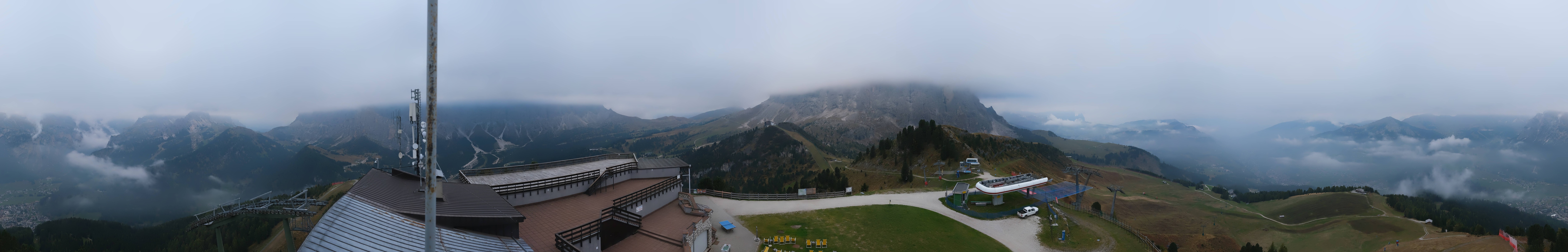 Archived image Webcam Val Gardena - View Ciampinoi top station