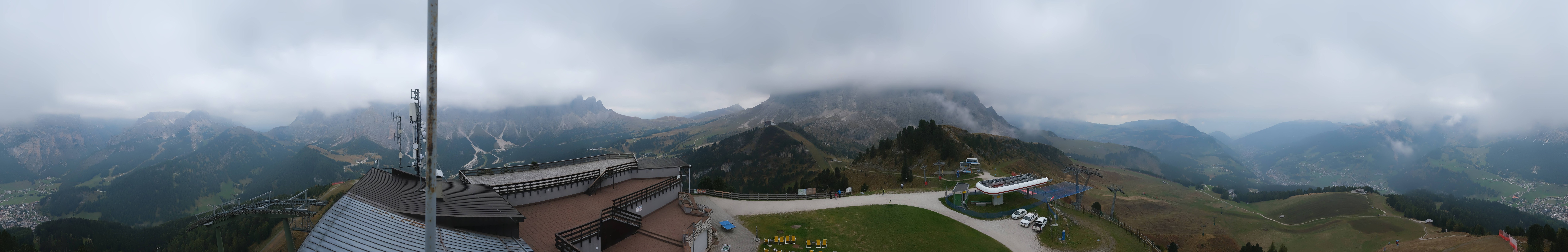 Archived image Webcam Val Gardena - View Ciampinoi top station
