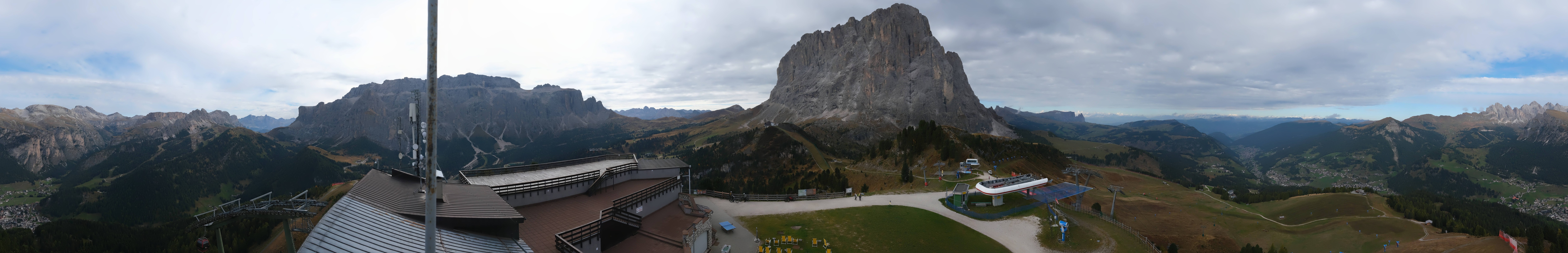 Archiv Foto Webcam Gröden: Ausblick Ciampinoi