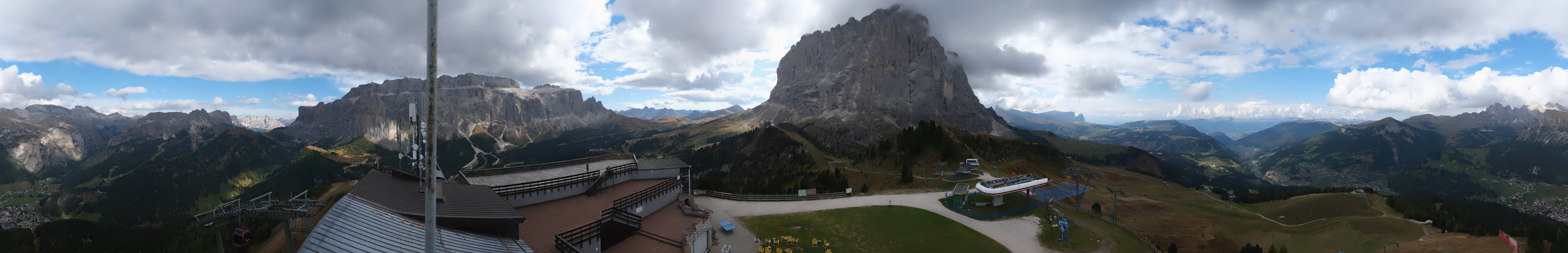 Archiv Foto Webcam Gröden: Ausblick Ciampinoi
