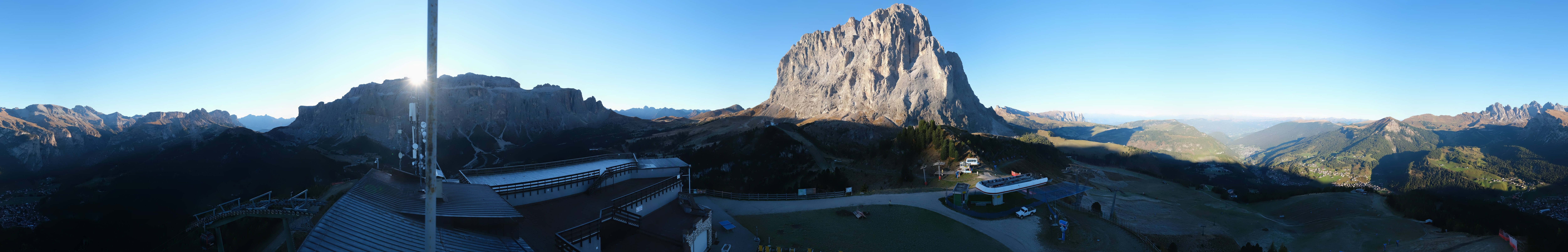 Archiv Foto Webcam Gröden: Ausblick Ciampinoi