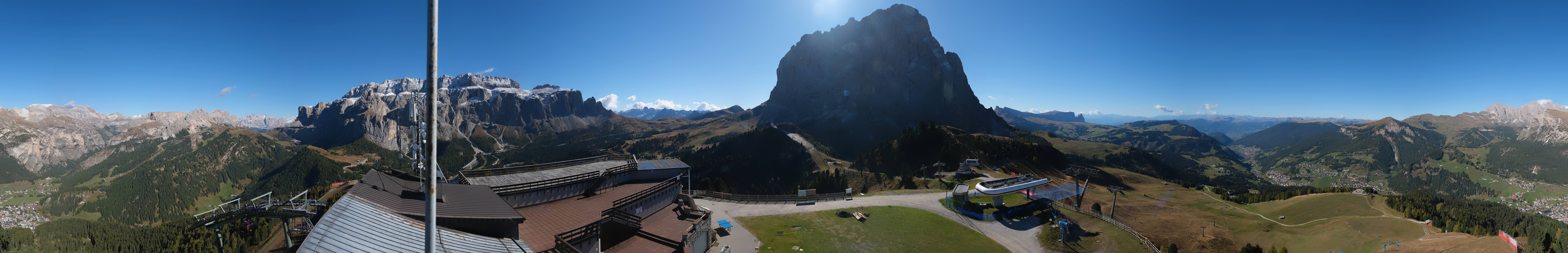 Archiv Foto Webcam Gröden: Ausblick Ciampinoi
