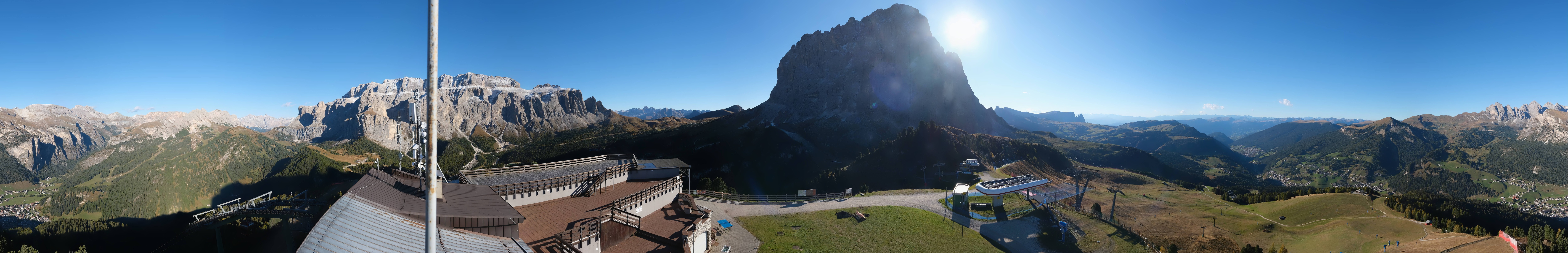 Archiv Foto Webcam Gröden: Ausblick Ciampinoi