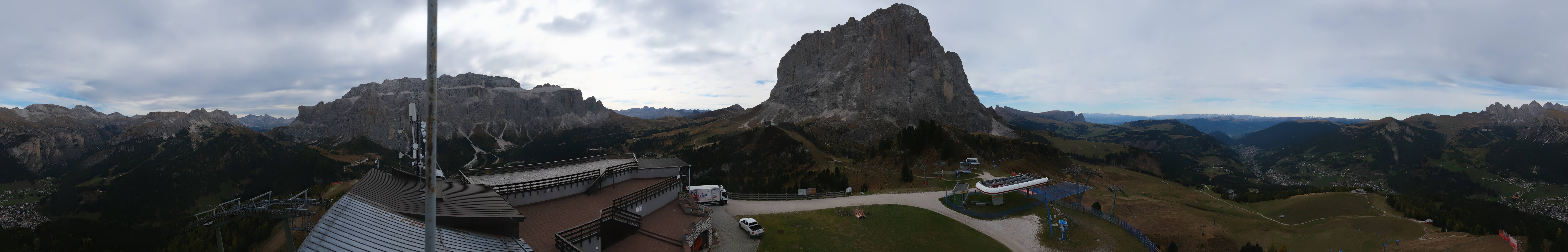 Archiv Foto Webcam Gröden: Ausblick Ciampinoi