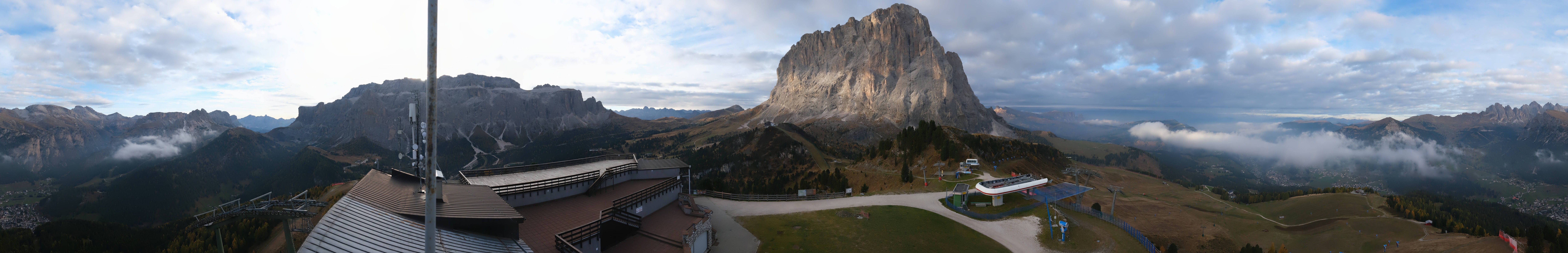Archived image Webcam Val Gardena - View Ciampinoi top station