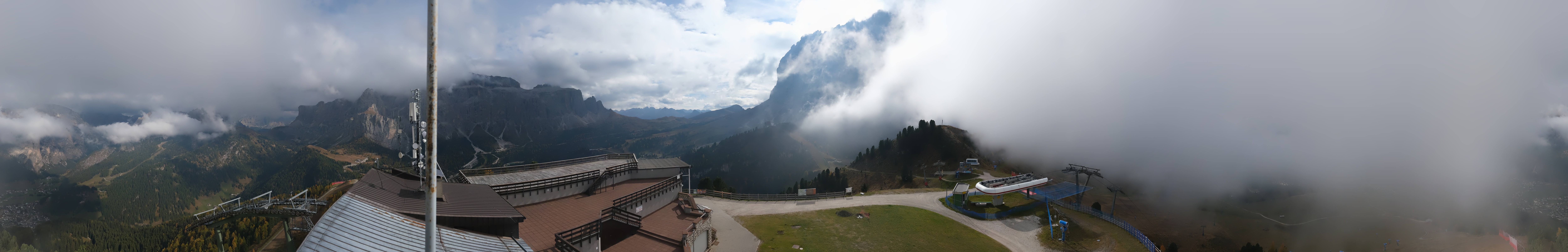 Archived image Webcam Val Gardena - View Ciampinoi top station