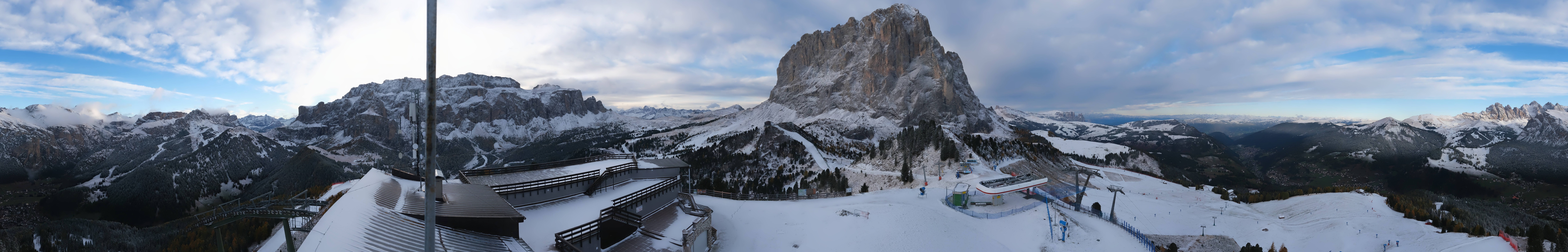Archived image Webcam Val Gardena - View Ciampinoi top station