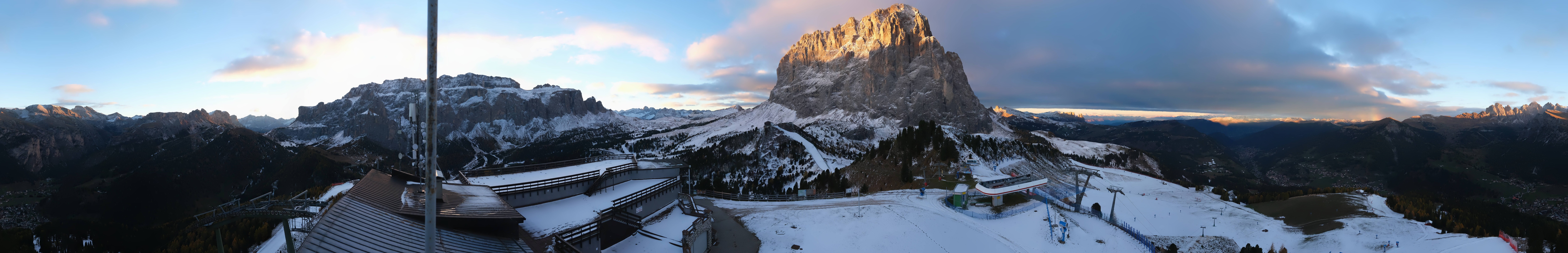 Archiv Foto Webcam Gröden: Ausblick Ciampinoi