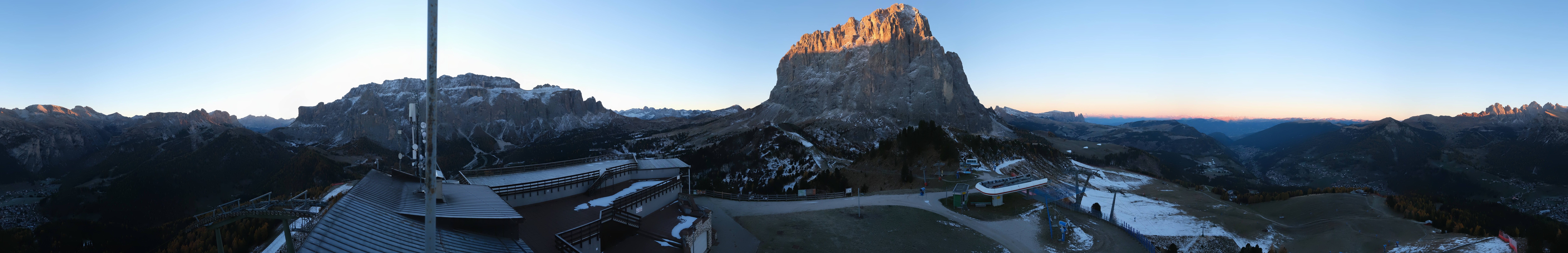 Archiv Foto Webcam Gröden: Ausblick Ciampinoi