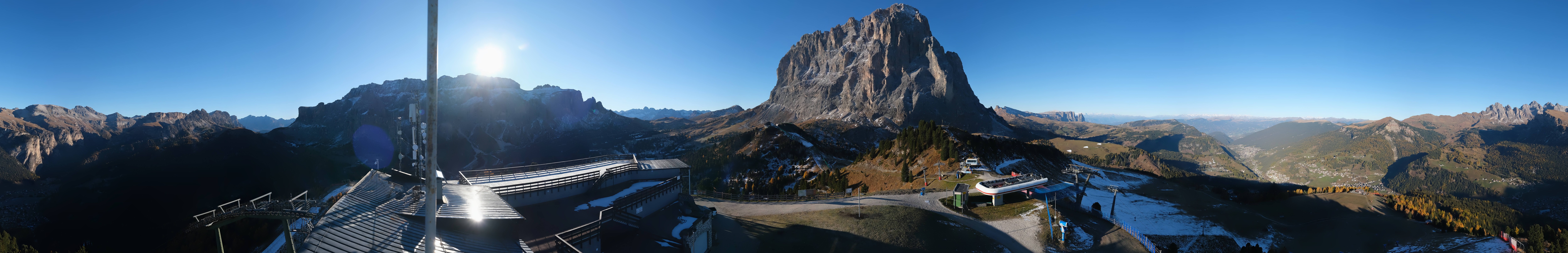 Archiv Foto Webcam Gröden: Ausblick Ciampinoi