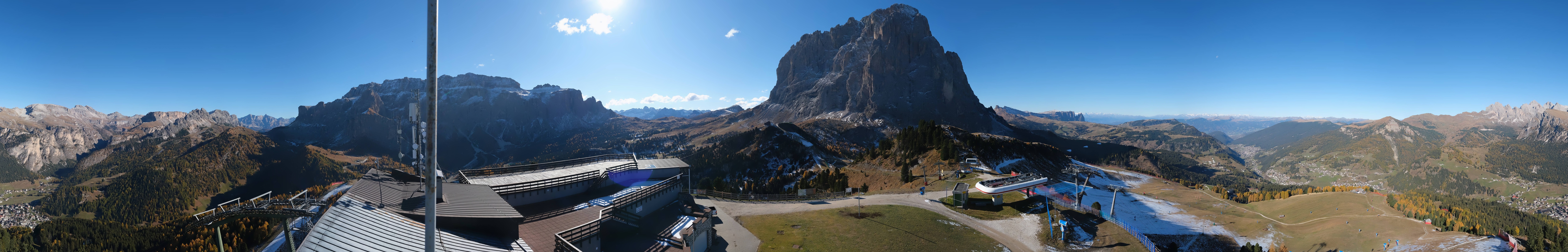 Archiv Foto Webcam Gröden: Ausblick Ciampinoi