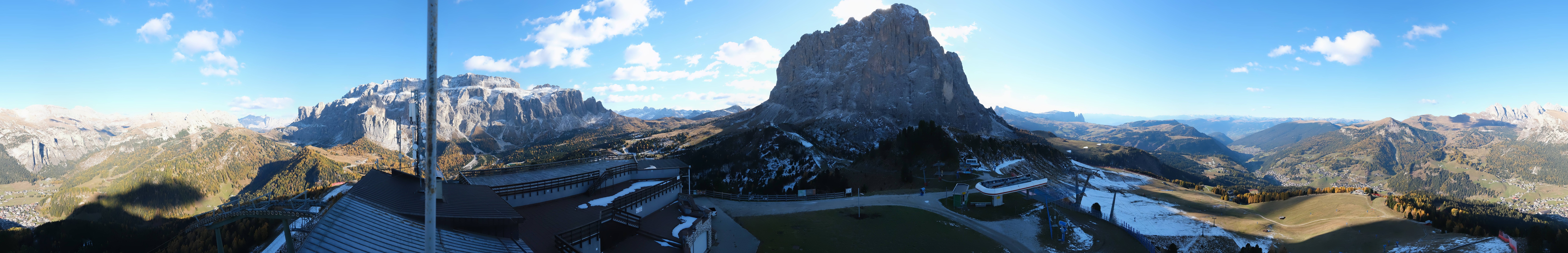 Archiv Foto Webcam Gröden: Ausblick Ciampinoi