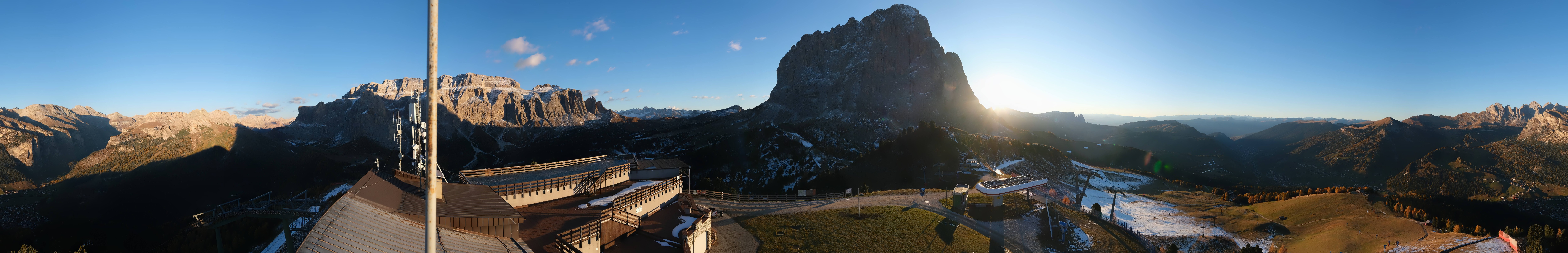 Archiv Foto Webcam Gröden: Ausblick Ciampinoi