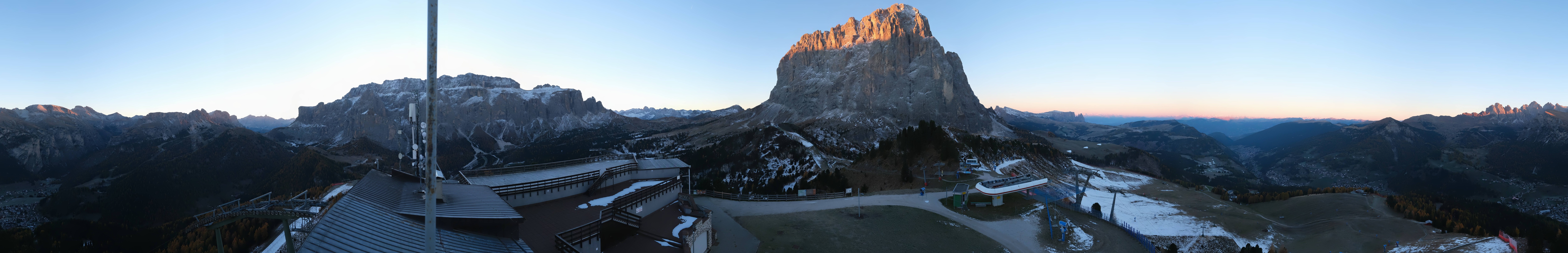Archiv Foto Webcam Gröden: Ausblick Ciampinoi