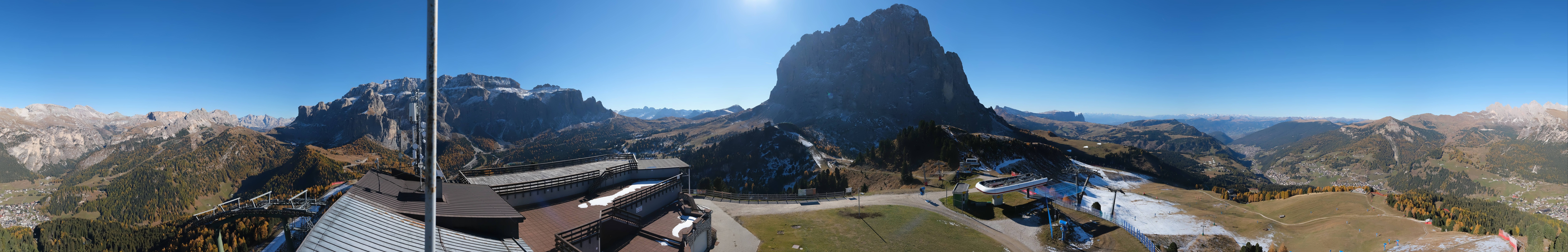 Archiv Foto Webcam Gröden: Ausblick Ciampinoi