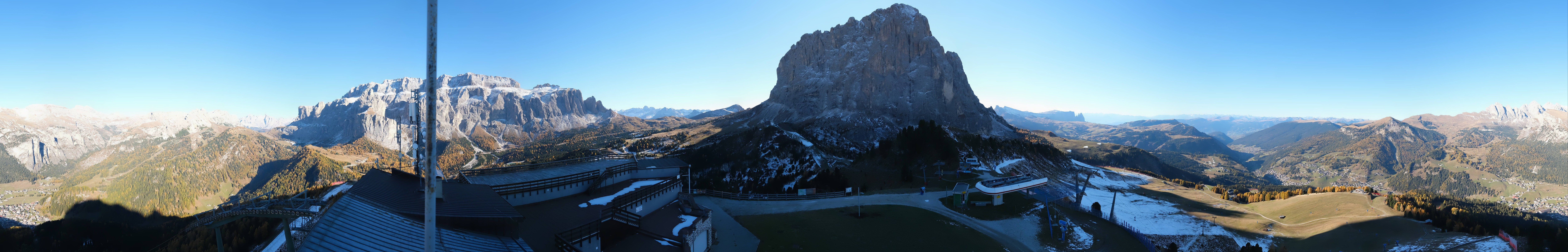 Archiv Foto Webcam Gröden: Ausblick Ciampinoi