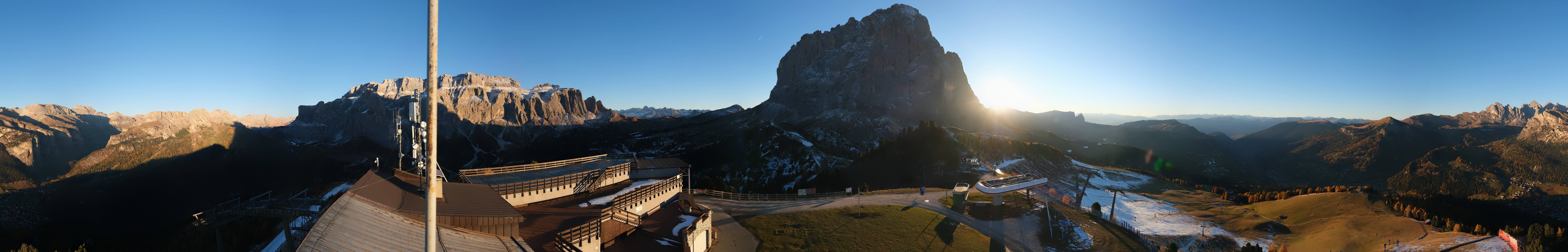 Archiv Foto Webcam Gröden: Ausblick Ciampinoi