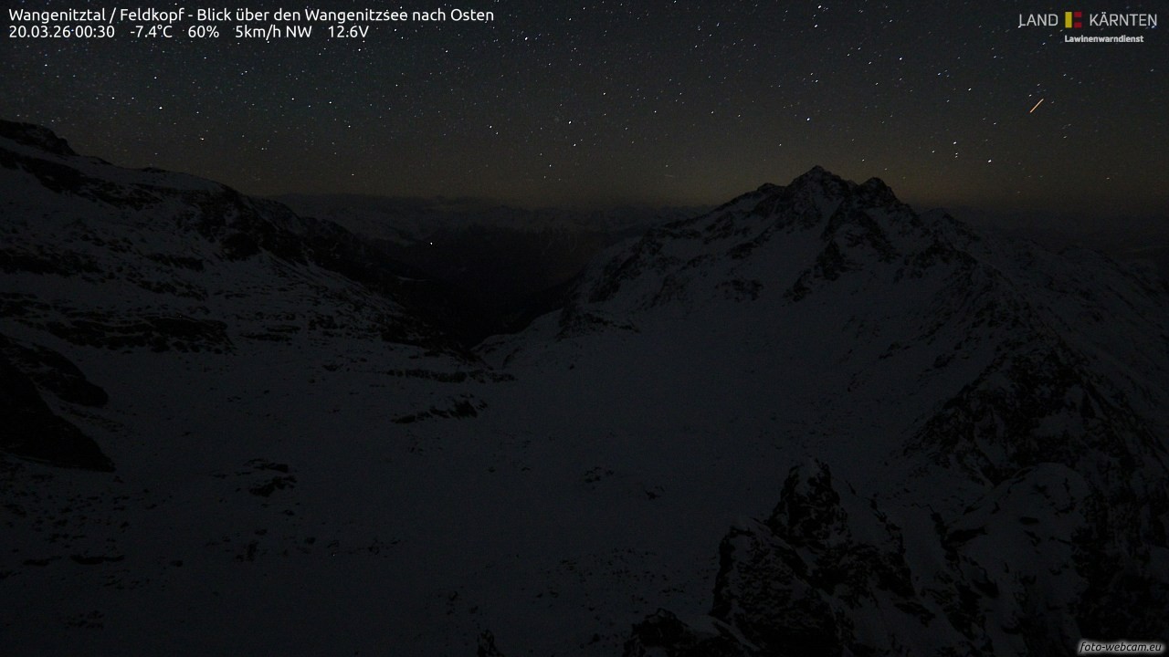 Archived image Webcam Feldkopf Wangenitztal - View to the East