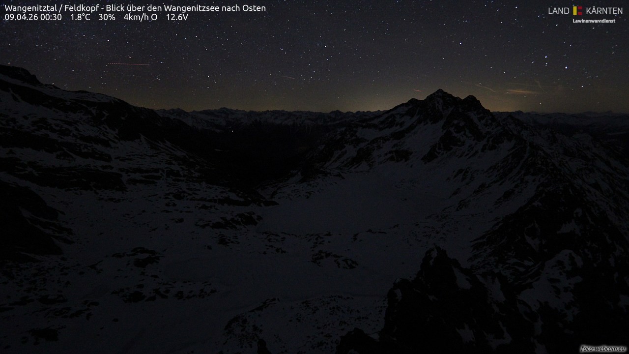 Archived image Webcam Feldkopf Wangenitztal - View to the East