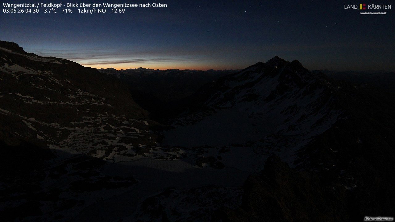 Archived image Webcam Feldkopf Wangenitztal - View to the East