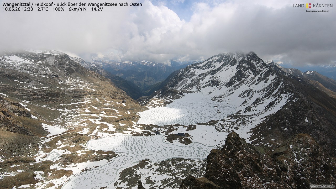 Archived image Webcam Feldkopf Wangenitztal - View to the East