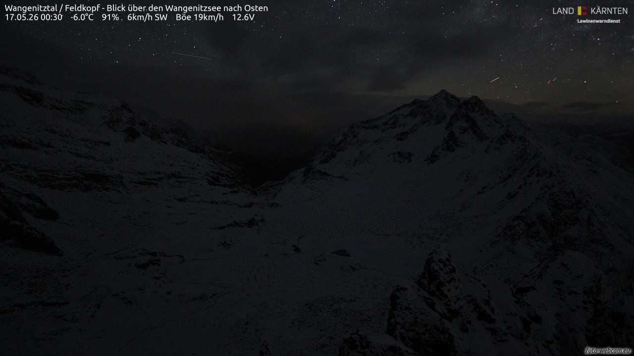 Archived image Webcam Feldkopf Wangenitztal - View to the East