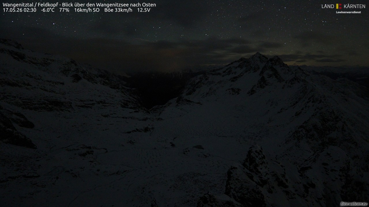 Archived image Webcam Feldkopf Wangenitztal - View to the East