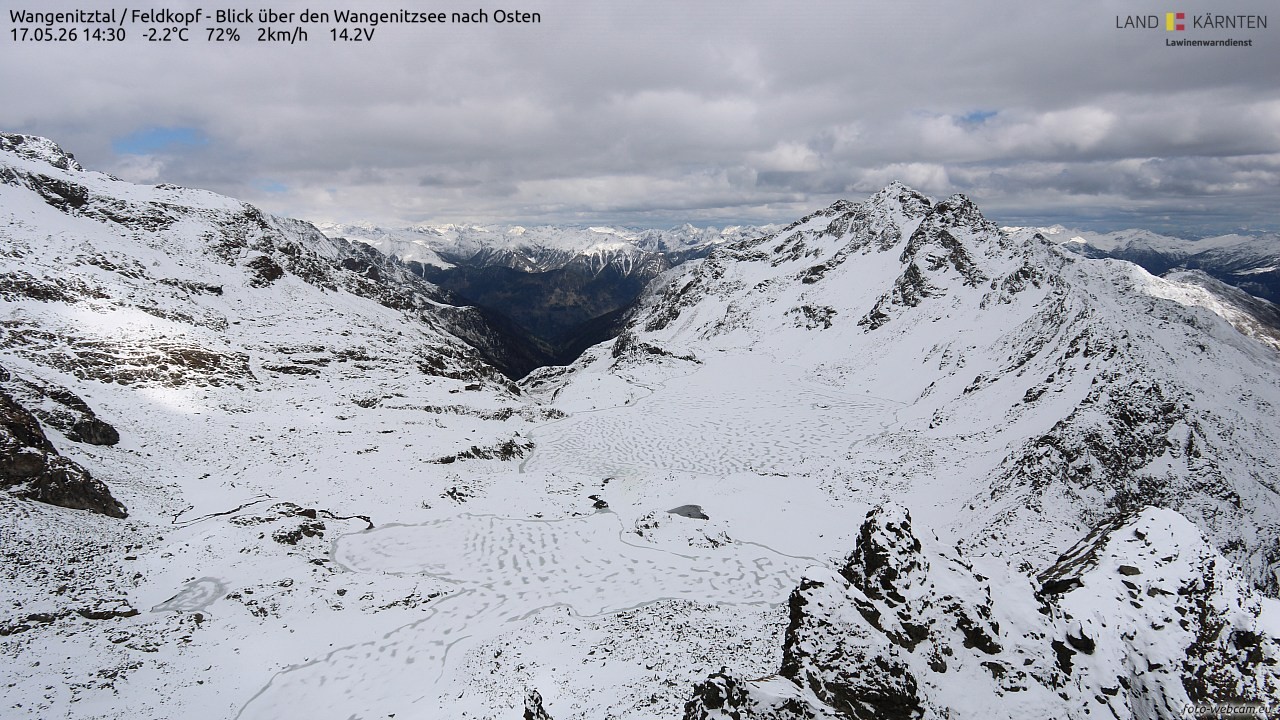 Archived image Webcam Feldkopf Wangenitztal - View to the East