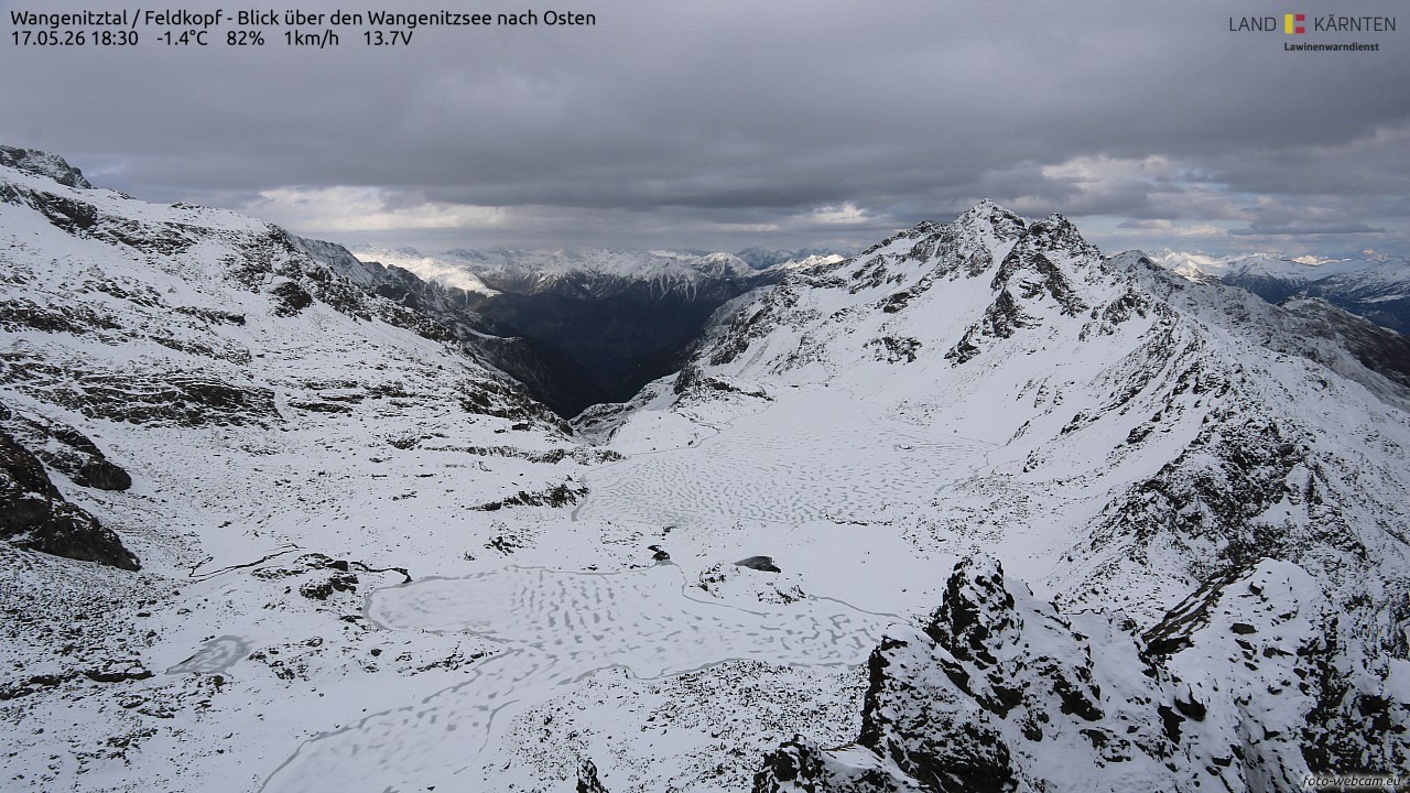 Archived image Webcam Feldkopf Wangenitztal - View to the East