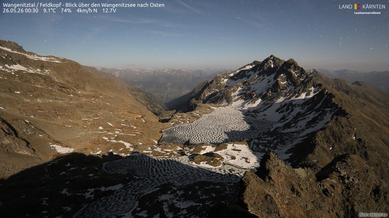 Archived image Webcam Feldkopf Wangenitztal - View to the East