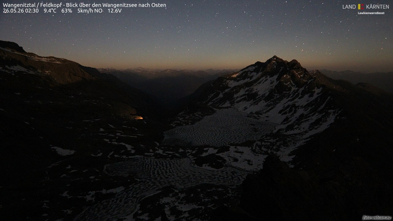 Archived image Webcam Feldkopf Wangenitztal - View to the East