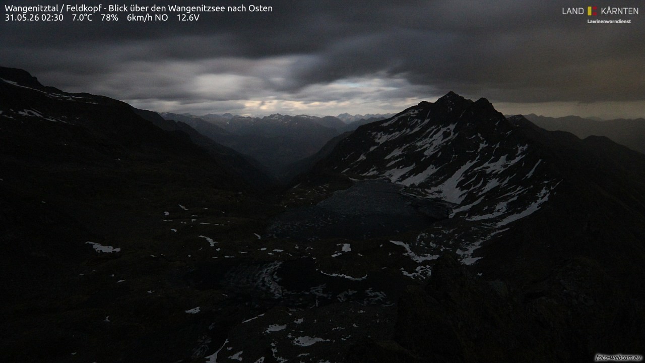 Archived image Webcam Feldkopf Wangenitztal - View to the East