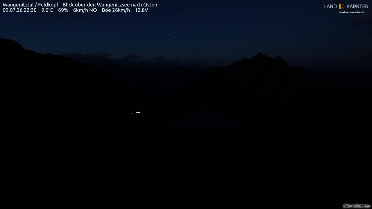 Archived image Webcam Feldkopf Wangenitztal - View to the East