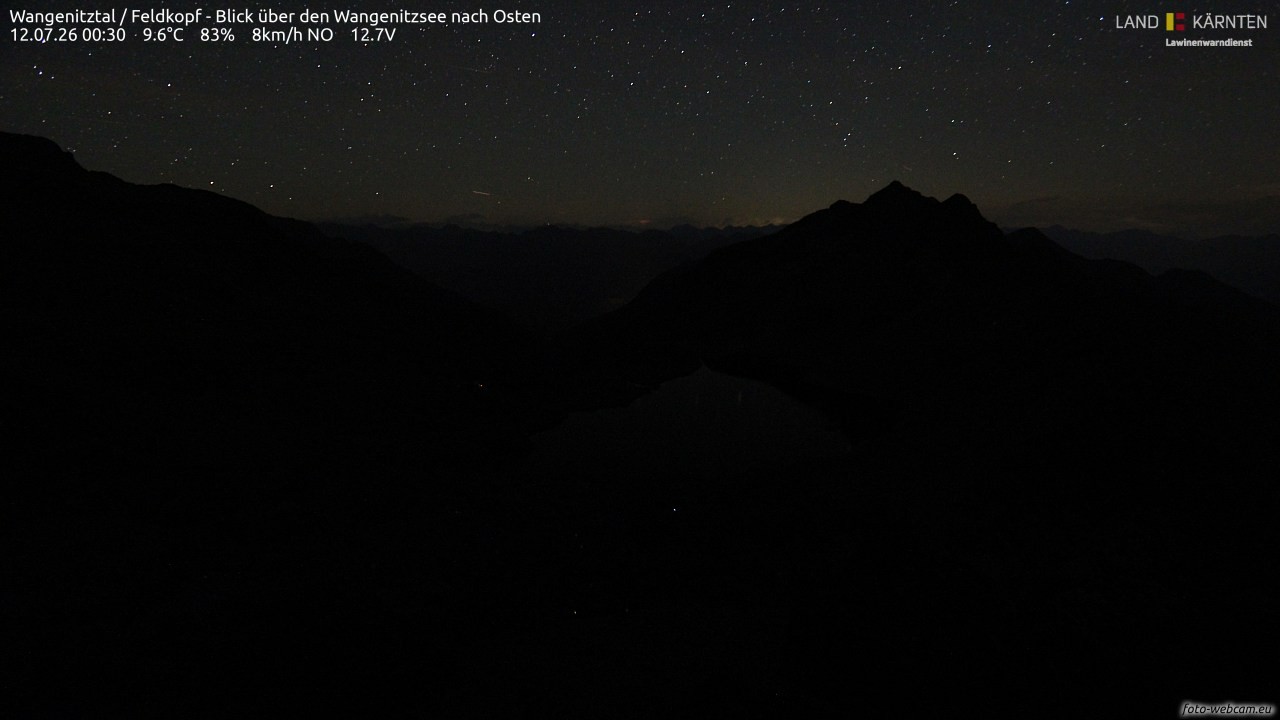 Archived image Webcam Feldkopf Wangenitztal - View to the East