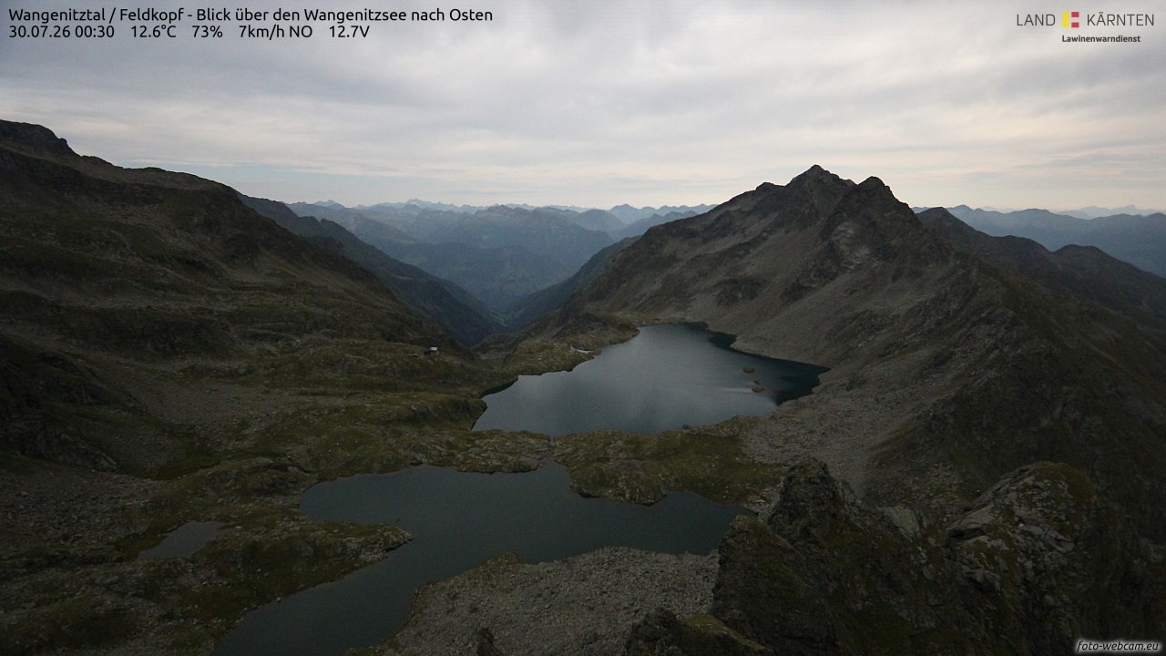 Archived image Webcam Feldkopf Wangenitztal - View to the East