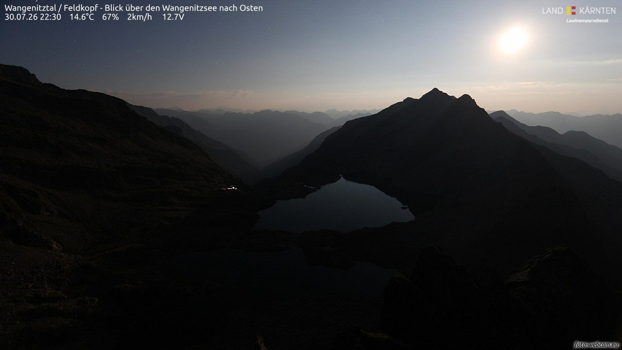 Archived image Webcam Feldkopf Wangenitztal - View to the East