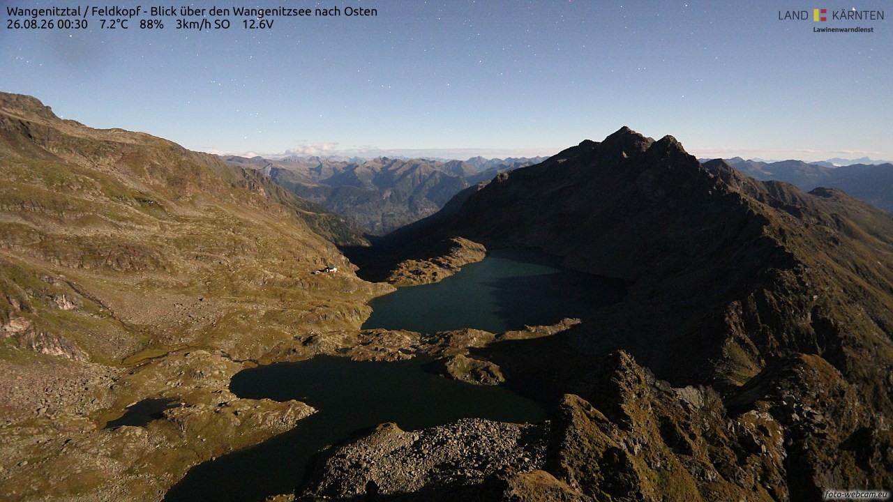 Archived image Webcam Feldkopf Wangenitztal - View to the East