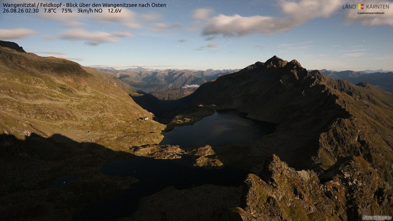 Archived image Webcam Feldkopf Wangenitztal - View to the East
